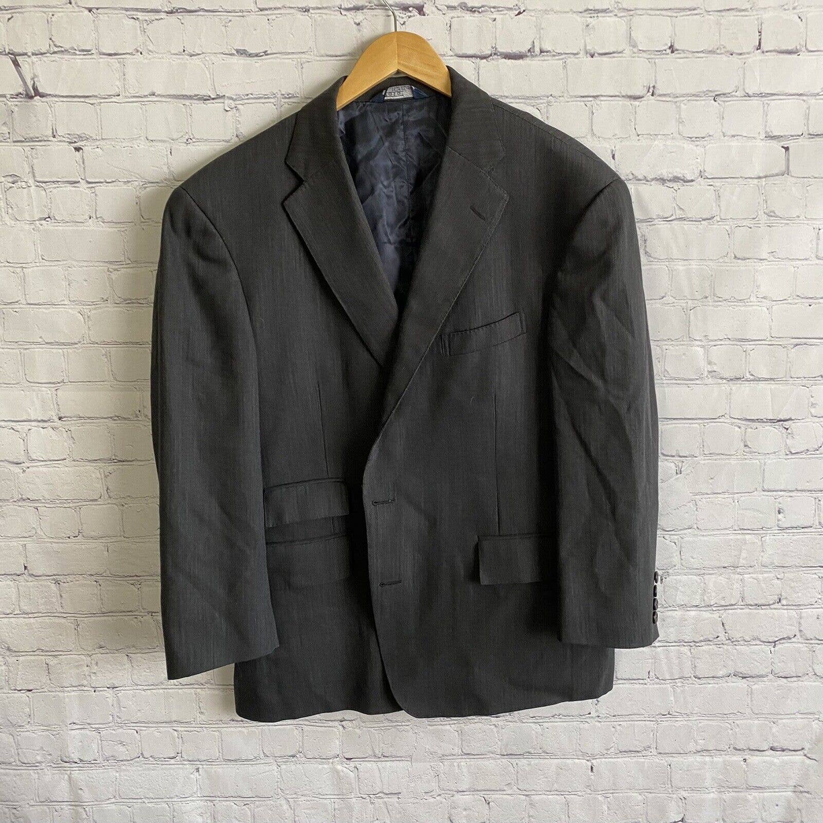 Vintage Polo Ralph Lauren Usa Made Men's Wool Mohair Blend Blazer 42/36
